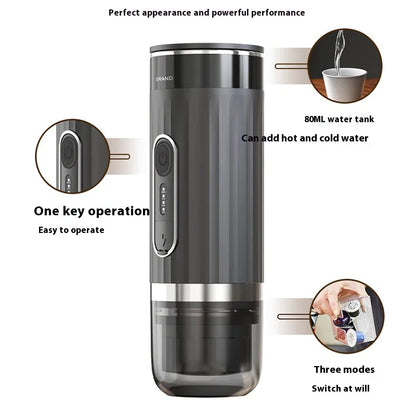 Compact Electric Espresso Pod Machine