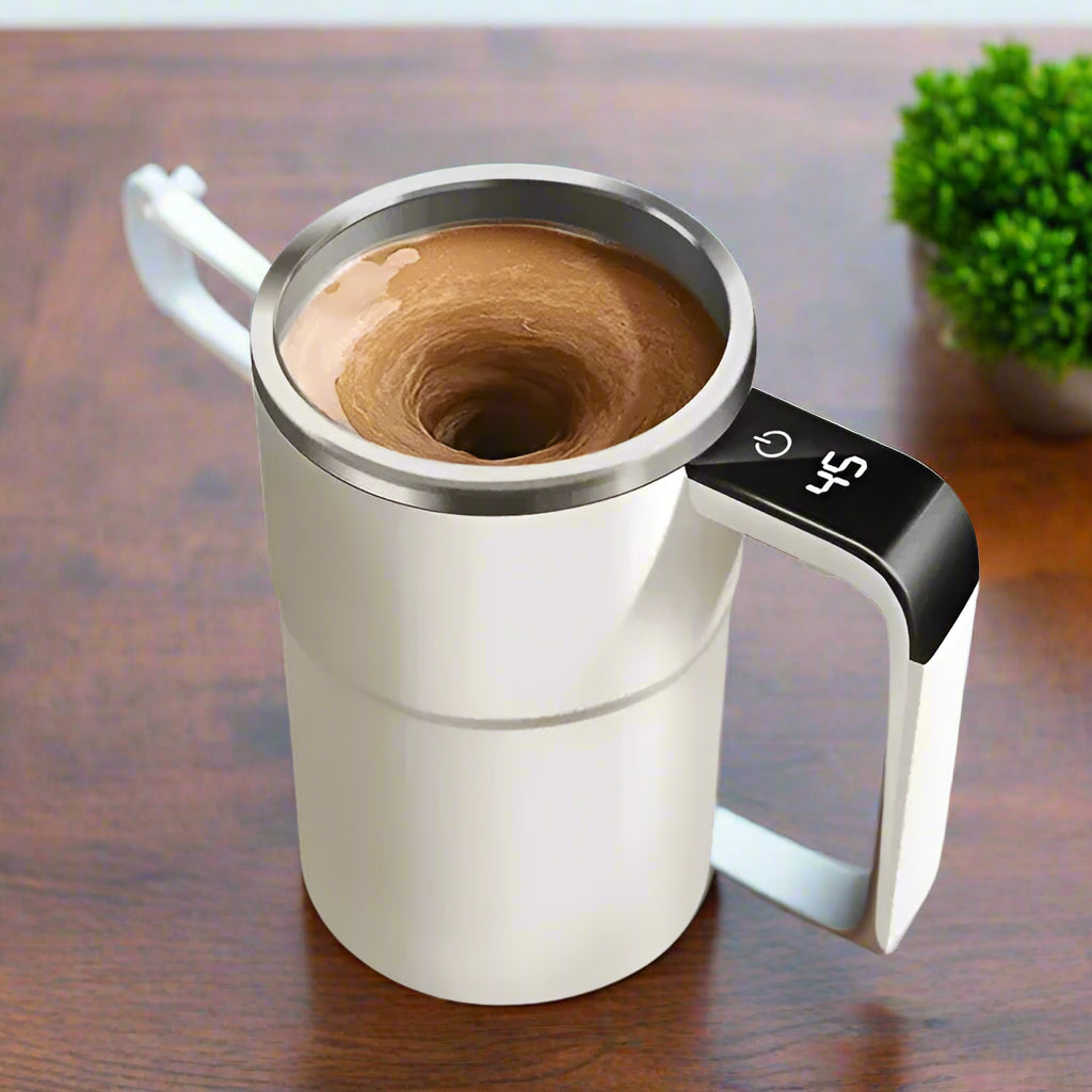 Self-Stirring Electric Coffee Mug
