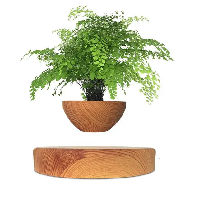 Levitating Air Bonsai Pot Rotation Flower Pot Planters